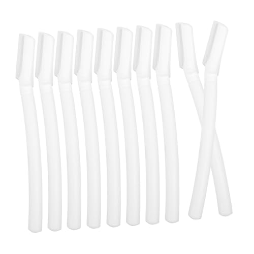 VALICLUD 10 Stück Teiliges Augenbrauen Rasierer für Damen Tragbarer Gesichtsrasierer mit Rutschfestem für Präzise Haarentfernung und Professionelles Styling Reisen und Unterwegs von VALICLUD