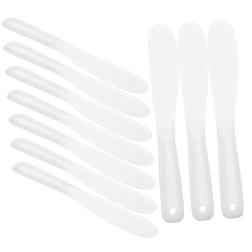 VALICLUD 10 Stück Teiliges Kosmetikspatel Langlebige Mischspatel mit Langem Griff Glatte Oberfläche Multifunktionale Make up Rührstäbe für Gesichtsmaske und Cremes Wiederverwendbar VALICLUD 10 Stück Teiliges Kosmetikspatel Langlebige Mischspatel mit Langem Griff Glatte Oberfläche Multifunktionale Make up Rührstäbe für Gesichtsmaske und Cremes Wiederverwendbar von VALICLUD