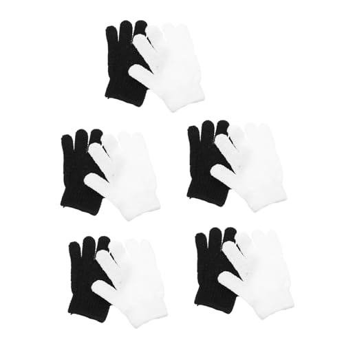VALICLUD 10 Stück Teiliges Peeling Handschuh Praktische Fünf Finger Duschhandschuhe aus Leichtem Material Effektive Körperreinigung und Sanftes Hautpeeling für Damen und Herren VALICLUD 10 Stück Teiliges Peeling Handschuh Praktische Fünf Finger Duschhandschuhe aus Leichtem Material Effektive Körperreinigung und Sanftes Hautpeeling für Damen und Herren von VALICLUD