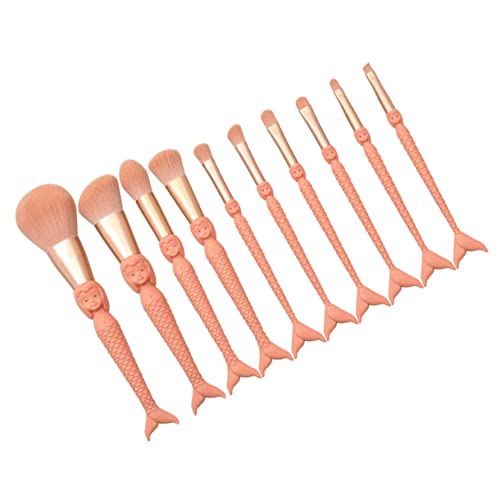 VALICLUD 10 Stück Teiliges Pinselset für Make Up Professionelle Schminkpinsel für Lidschatten Concealer und Mehr für Täglichen Gebrauch und Besondere Anlässe Einfache Sicher und Langlebig von VALICLUD