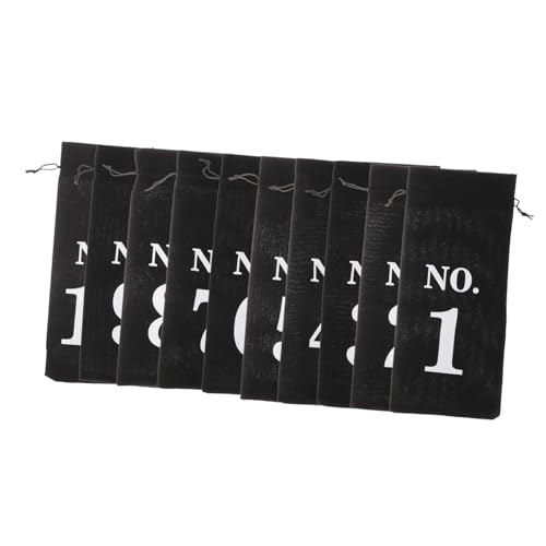 VALICLUD 10stücke Weinflaschentaschen Aus Jute Mit Kordelzug Wiederverwendbare Geschenktaschen Verpackungsbeutel Für Weinflaschen Dekorativ Und Praktisch von VALICLUD