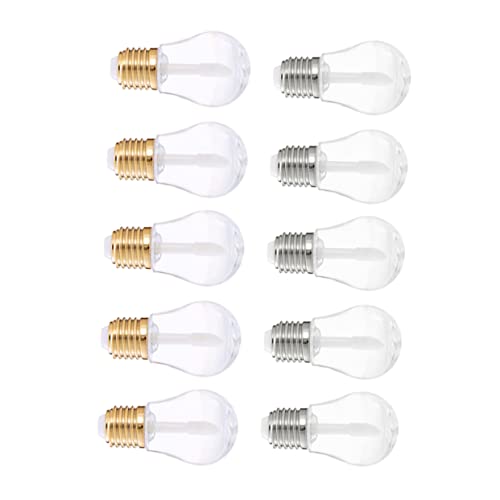 VALICLUD 10 Stücke Leere Lip Gloss Rohre Birnenform Transparent Wiederverwendbar für Selbstgemacht Lippenpflege Kleiner Behälter für Lippenbalsam und Lipgloss von VALICLUD