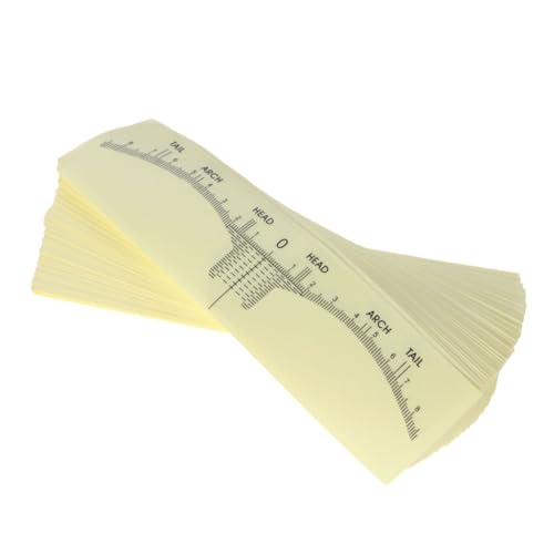 VALICLUD 100 STÜCK Einweg Augenbrauen Messwerkzeug Aufkleber Transparent Selbstklebend Microblading Messwerkzeug Flexible Augenbrauen Schablonen für Präzises Formen und Symmetrie bei VALICLUD 100 STÜCK Einweg Augenbrauen Messwerkzeug Aufkleber Transparent Selbstklebend Microblading Messwerkzeug Flexible Augenbrauen Schablonen für Präzises Formen und Symmetrie bei von VALICLUD