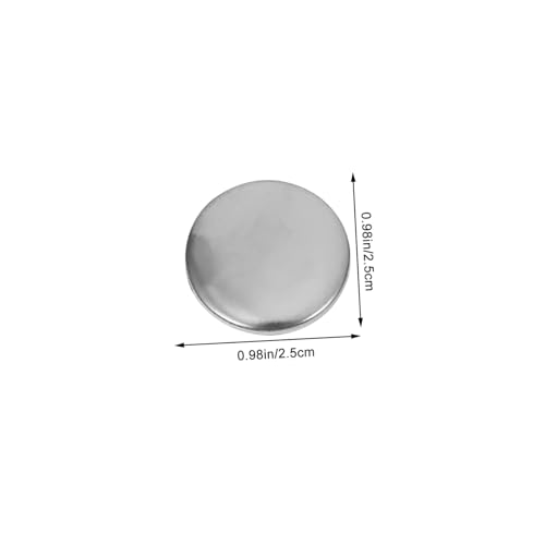 VALICLUD 100 Sätze Blanko button badges DIY Anstecknadeln Basteln Abzeichen Teile für Buttonmaschine Kleidung Zubehör Kreative Bastelideen von VALICLUD