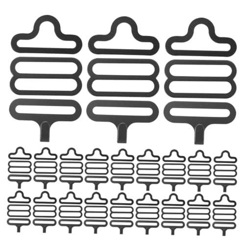 VALICLUD 100 Sätze Verstellbare Metallfliegen-clips Bow Tie Keeper Klammern Metallverschluss für Krawatten Cravats und Träger Zubehör für Hochzeit Büro und Alltag von VALICLUD