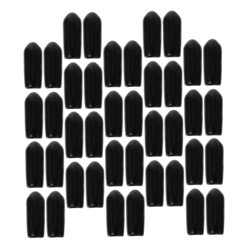 VALICLUD 100 Stück Gummi Haarband Endkappen Stirnband Ersatzkappen für Haarreifen DIY Zubehör Langlebig Leicht und Bequem für Damen und Frauen von VALICLUD