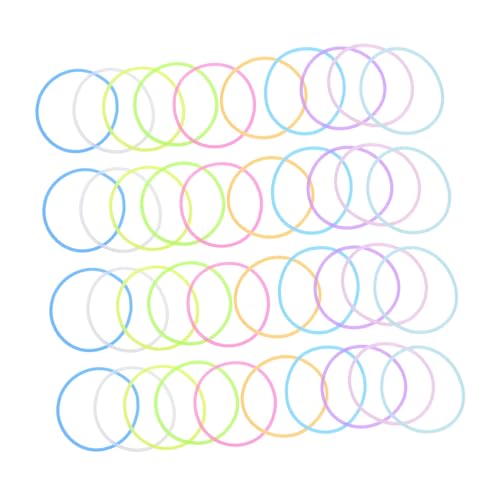 VALICLUD 100stücke Armbänder Leuchtend Im Dunkeln Silikon-bänder Retro-gefallen Für Halloween Party Geburtstag Armreif Für Mädchen Handgelenk von VALICLUD