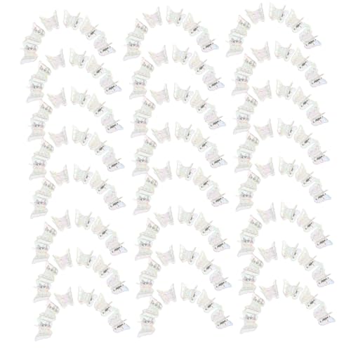 VALICLUD 100 Stück Haarspangen Kleine Schmetterlings Haarspangen Süße Haarspange Für Mädchen Schmetterlings Klaue Mini Clips Haar Clips Winzige von VALICLUD