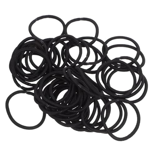 VALICLUD 100 Stück Hoch Elastisches Haars Eil Durchsichtige Elastische Haargummis Halter Klein Haargummi Für Mädchen Klare Haargummis Mini Nahtlose Haargummis Tag Schwarz Polyester VALICLUD 100 Stück Hoch Elastisches Haars Eil Durchsichtige Elastische Haargummis Halter Klein Haargummi Für Mädchen Klare Haargummis Mini Nahtlose Haargummis Tag Schwarz Polyester von VALICLUD