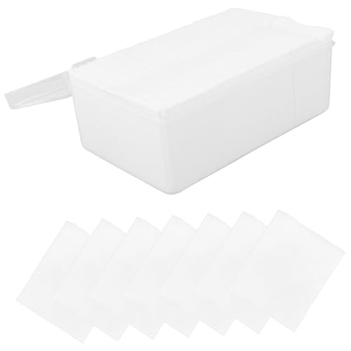 VALICLUD 1000 Stück Weiche Makeup Wattepads aus Baumwolle Sanfte Abschminkpads für Gesicht Hautfreundlich Leicht und Geruchlos für Make Up Entferner und Hautpflege Praktische Einweg Pads von VALICLUD