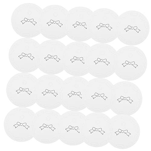 VALICLUD 100blätter Haarspangen-displaykarten Aus Hochwertigem Papier Mit Vorgestanzten Löchern Zur Präsentation Von Haarschmuck Wie Haarspangen Und Haarschleifen Für Vitrinen von VALICLUD
