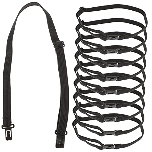 VALICLUD 10stücke Pack Elastisches Band Verstellbar Für Fliege Schleifenband Kompatibel Mit Vorgebundenen Fliegen Band Zum Anziehen Für Erwachsene von VALICLUD