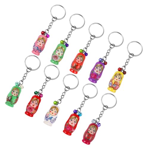 VALICLUD Schlüsselanhänger-Set 1 Stück Holz-schlüssel-Organizer Schlüsselanhänger Für Frauen Benutzerdefinierte Schlüsselanhänger Taschendekorationen Zufälliger Stil von VALICLUD