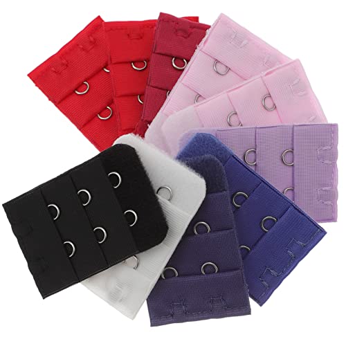 VALICLUD 10stück Verschlussverlängerung Für Damen- Weiß Rot Schwarz Rosa Und Hellviolett Einfach Zu Befestigen Für Und Bei Schwangerschaft Und Gewichtszunahme von VALICLUD