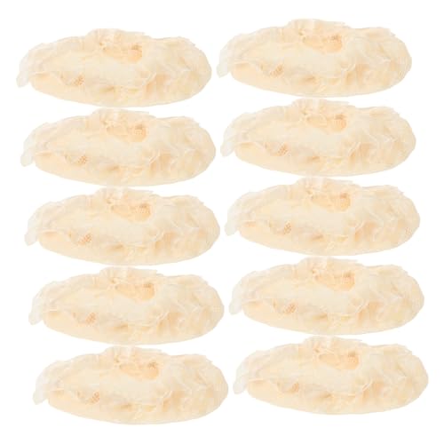 VALICLUD 10stücke Elastische Haarnetze Für Ballett Dutt Haar Abdeckungen Für Mädchen Tanz Zubehör Frauen Haar Dutt Netze Ballett Zubehör von VALICLUD