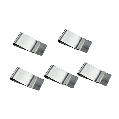 VALICLUD 10stücke Geldklammern Aus Schmaler Geldbeutel Vertikaler Bargeldhalter Für Bank Und Home Office Praktisch Für Karten Und Banknoten Flexibel Und Langlebig Für Männer Und Frauen von VALICLUD