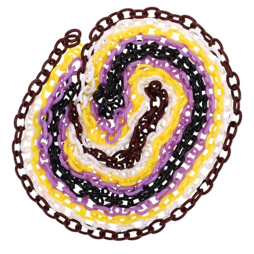 VALICLUD 10stücke Kunststoff-kettenhalsketten Gefälschte Halsketten Kostüm-halsketten Ketten-schlüsselbänder Schmuckherstellungszubehör Für Männer Und Frauen von VALICLUD