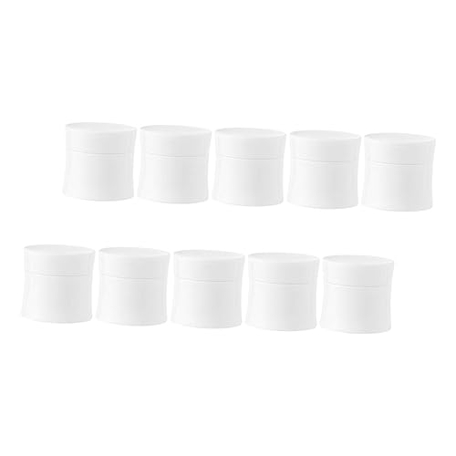VALICLUD 10stücke Leere Cremeflasche Reise-aufbewahrungsflasche Kosmetik-probenbox Nachfüllbare Transparente Organizer Behälter Für Salben Lotionen Balsame von VALICLUD