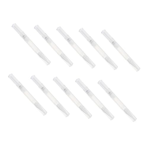 VALICLUD 10stücke Kosmetikstift Behälter Leere Tube Für Lip Gloss Pinselstift Nailart-öltube Kosmetikflüssigkeitsbehälter von VALICLUD