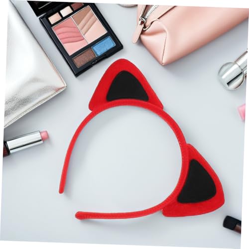 VALICLUD 10stücke Plüschierte Katzenohren-haarreif Für Frauen Weicher Stirnband Für Cosplay Kostümpartys Partyaccessoires Tierohren-haarspangen Haarschmuck Für Mädchen von VALICLUD