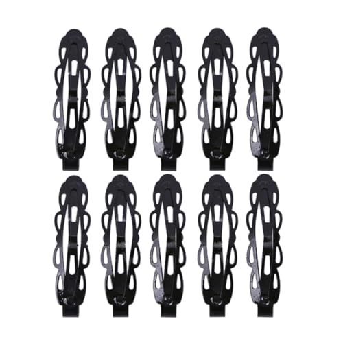 VALICLUD 10stücke Schwarze Einfache Haarspangen Aus Spitze Haarnadeln Für Junge Mädchen Mädchen Teenager Schwarz von VALICLUD