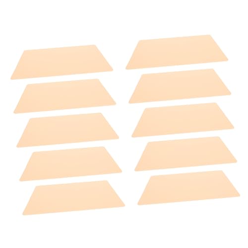 VALICLUD 10stücke Tätowierpraxis Haut Aus Silikon Zum Üben Von Eyeliner Und Körpertätowierungen Realistische Hautsimulation Für Anfänger Und Profis von VALICLUD