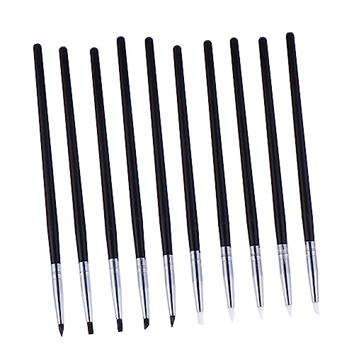 VALICLUD 10stücke Teiliges Set Nagelkunst-stifte Für Maniküre Zeichnen Modellieren Und Skulpturen Leicht Und Langlebig Für Nail Art Und Kreative Designs von VALICLUD