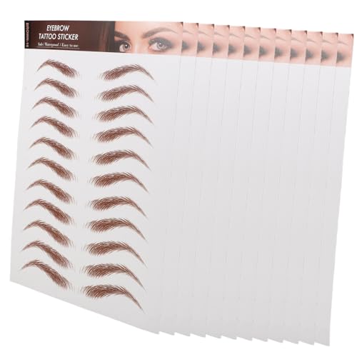 VALICLUD 12 Blatt wasserfeste Augenbrauenaufkleber unsichtbar Überweisungen Definierer natürlich machen Form Augenbrauenaufkleber für Make-up Make -up -Vorräte Papier Brown VALICLUD 12 Blatt wasserfeste Augenbrauenaufkleber unsichtbar Überweisungen Definierer natürlich machen Form Augenbrauenaufkleber für Make-up Make -up -Vorräte Papier Brown von VALICLUD