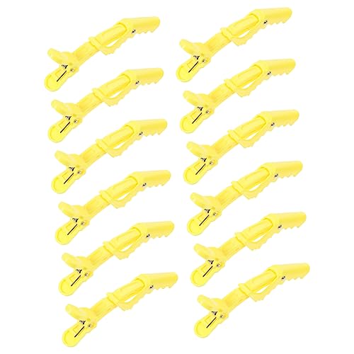 VALICLUD 12 Stück Alligator Haarspangen Rutschfeste Friseur Clips Zum Abteilen Tragbare Haarklammern Für Haarstyling Robuste Haarclips Für Damen Salon Haarspangen Für Friseurbedarf von VALICLUD