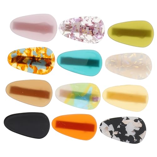 VALICLUD 12 Stück Entebilly Jacket Set Gutenachthaarclip Dekorative Haarspangen Neuheit Haarspangen Neuheits-haarspangen Für Frauen Haarnadel Für Den Kopf Modische Haarnadel Acetat von VALICLUD