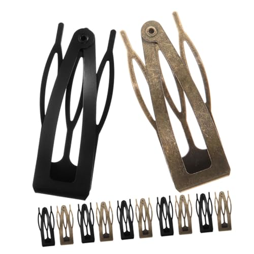 VALICLUD 12stücke Haarspangen Aus Metall Für Mädchen Kleine Haarclips Mit Druckknöpfen Haarklammern Als Partyzubehör Vielseitig Einsetzbar Für Alltag Und Urlaub von VALICLUD