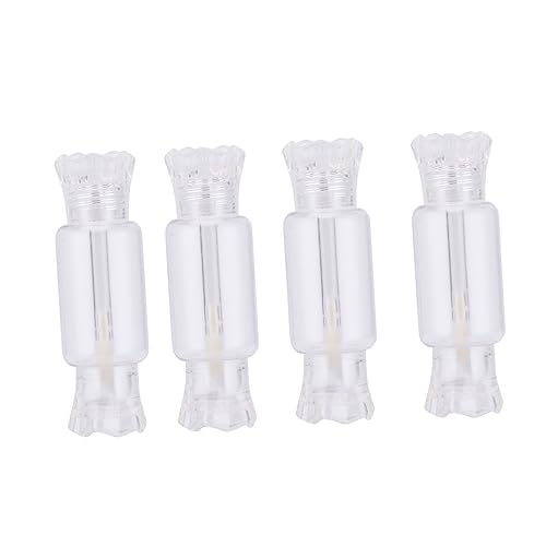 VALICLUD 12 Stück Leere Lipgloss Fläschchen Transparente Tragbare Lip Balm Behälter für DIY Kosmetik für Lippenbalsam Lipgloss und Lippenöl von VALICLUD