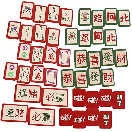 VALICLUD 12stücke Mahjong Geformte Haarnadeln Dekorative Haarklammern Chinesischen Mahjong Design Haar Clips Für Damen Party Zubehör von VALICLUD