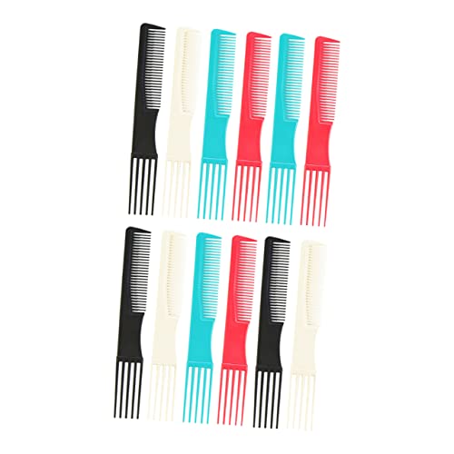 VALICLUD 12stücke Breitzahnkämme Haarstyling-kämme Entwirrungskämme Salon-haarbürsten Herren-haarbürsten von VALICLUD