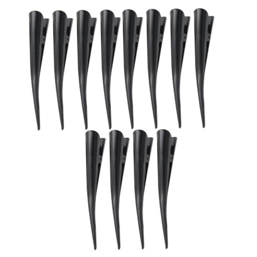 VALICLUD 12 Stück Teiliges Haar Duckbill Clips aus Metall Nahtlose Haarklammern für Herren und Damen Starke Haltekraft für Haarstyling Abteilen und Friseureinsatz Schwarz VALICLUD 12 Stück Teiliges Haar Duckbill Clips aus Metall Nahtlose Haarklammern für Herren und Damen Starke Haltekraft für Haarstyling Abteilen und Friseureinsatz Schwarz von VALICLUD