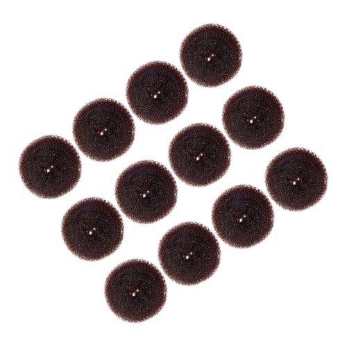 VALICLUD 12 Stück Teiliges Haarbun Maker Donut Bun Shaper für Damen und Mädchen Eleganter Chignon Haarschmuck für Verschiedene Haartypen Bequem und Schmerzfrei zu Tragen von VALICLUD