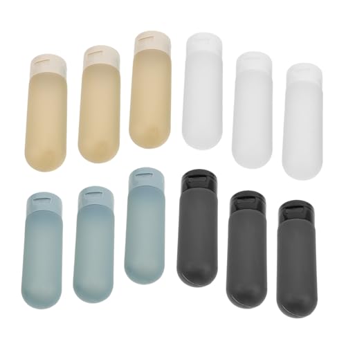 VALICLUD 12 Stück Teiliges Reise Flaschen Set aus Leichtem Auslaufsicherem Wiederbefüllbare Squeeze Flaschen für Herren Lotionen Shampoo und Kosmetik Kompakte Stabile Liquid Behälter für VALICLUD 12 Stück Teiliges Reise Flaschen Set aus Leichtem Auslaufsicherem Wiederbefüllbare Squeeze Flaschen für Herren Lotionen Shampoo und Kosmetik Kompakte Stabile Liquid Behälter für von VALICLUD