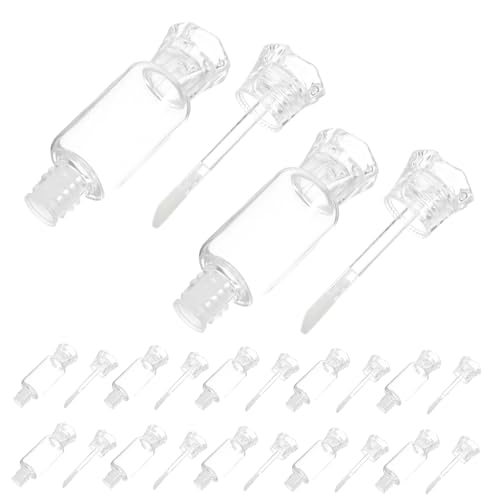 VALICLUD 12 Stück Transparente Lip Gloss Röhrchen Handgemachte Lip Tube für Diy Lippenfarbe Unterverpackung für Reisen und Kosmetik Aufbewahrung von VALICLUD