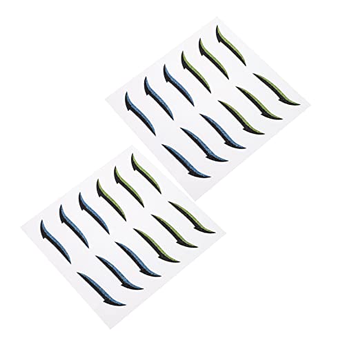 VALICLUD 12paare Doppel-augenlid-aufkleber Selbstklebender Eyeliner-aufkleber Eyeliner-streifen Für Einfaches Augenlid Inneres Doppellid Und Dünnes Doppellid Dünn Und Unsichtbar Einfach von VALICLUD