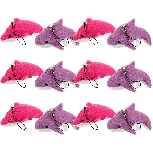 VALICLUD Einzigartige Plüsch- -schlüsselanhänger 12er-Pack Modische Taschenanhänger Mit Schlüsselanhänger-Accessoire von VALICLUD