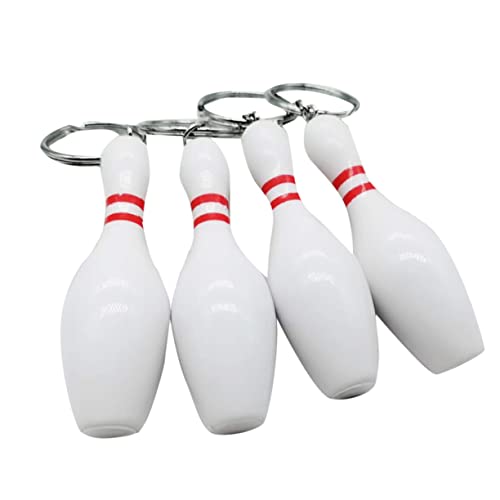 VALICLUD Kreative Kunststoff Bowling Schlüsselanhänger Auto Schlüsselanhänger Schlüsselanhänger Ornament Für Dekorationen von VALICLUD