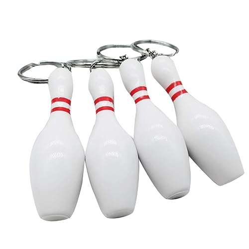 VALICLUD Bowling-schlüsselanhänger-Set 12-teilig Kunststoff- Einzigartiges Design Für Auto Tasche Schlüsselanhänger Zubehör von VALICLUD