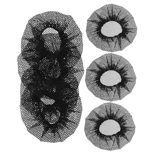 VALICLUD 12stücke Netz-haarnetz Für Frauen Zum Schlafen Mesh Haar Schlafhaube Haarnetz Für Langes Haar Stricken Snood Hut Net Elastisches Design Für Bessere von VALICLUD