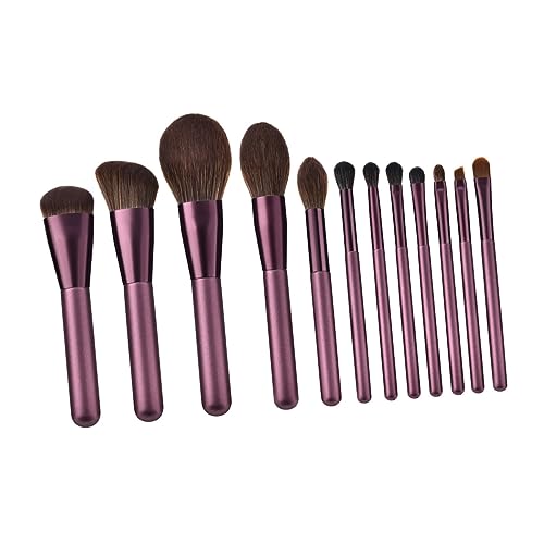 VALICLUD 12stücke Teiliges Kosmetikpinsel Holzgriff Und Nylonborsten Make-up-pinsel Für Puder Für Damen von VALICLUD