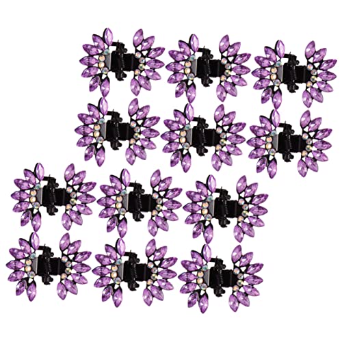 VALICLUD 12stücke Mini-schmetterlings-haarspangen Kleine Haarklammern Für Frauen Mädchen Mit Ineinandergreifenden Zähnen Für Sicheren Halt Leicht Zu Tragen Bequem Und Schön von VALICLUD