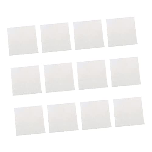 VALICLUD 12stücke Quadratische Haushaltsgeschirrtücher Bequeme Badetücher Hochwertige Handtücher Weiß von VALICLUD