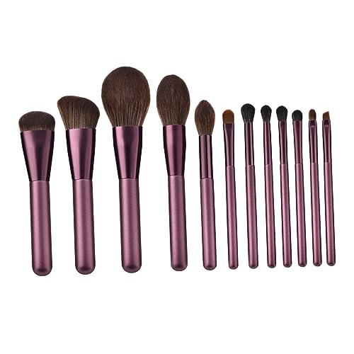 VALICLUD 12stücke Schminkpinselset Mit Holzgriff Und Nylonborsten Kosmetikpinsel Für Puder Make-up Damen von VALICLUD