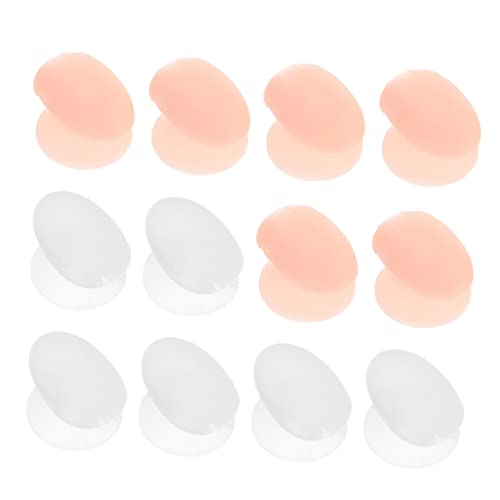 VALICLUD 12stücke Silicon Lip Make-up Pinsel Abdeckungen Lip Balm Protector Caps Schmutzabweisend Für Lippenpinsel Kosmetikbedarf von VALICLUD