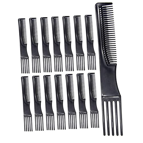 VALICLUD 15stücke Teilige Doppelseitige Haarkämme Für Männer Und Frauen Haarschneidekämme Aus Hochwertigen Materialien Friseurkämme Für Professionelles Haarstyling von VALICLUD