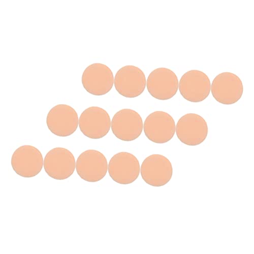 VALICLUD 15 Stück Teiliges Runde Weiche Baumwoll Puderquasten Kompakte Durchmesser Sanftes Makeup Puff für Losen Puder für Frauen und Professionelle Kosmetik Anwendung von VALICLUD